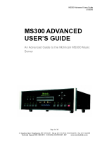 McIntosh MS-300 - Owners manual